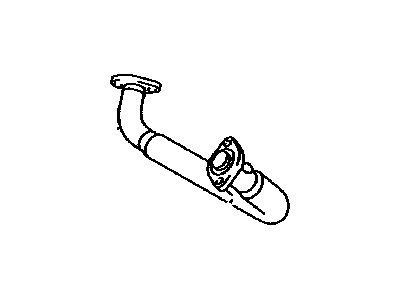 Lexus 17450-50120 Front Exhaust Pipe Assembly No.2