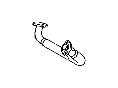 Lexus GX470 Exhaust Pipe - 17450-50121