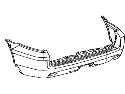 2003 Lexus GX470 Bumper - 52159-60917