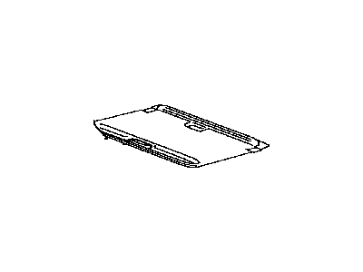 Lexus 63306-60120-A0 Trim Sub-Assy, Sunshade