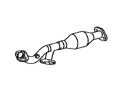 2008 Lexus GX470 Catalytic Converter - 17410-50450