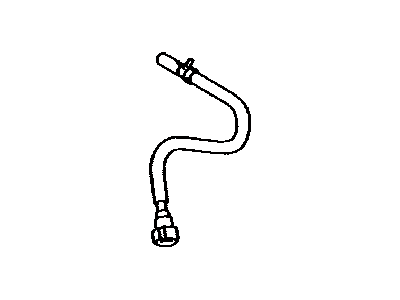 Lexus 23273-50041 Hose, Fuel, NO.2