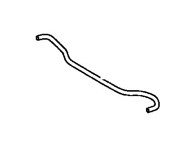 Lexus 16567-50080 Hose(For Radiator Reserve Tank)