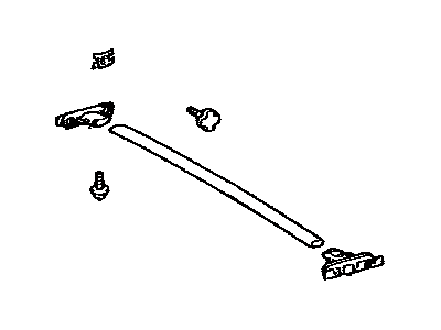 Lexus 63409-60040 Leg Sub-Assy, Roof Rack, Center
