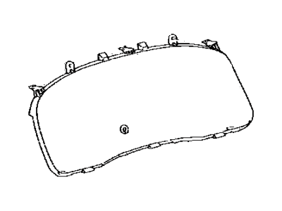 Lexus 83852-6D040 Glass, Speedometer