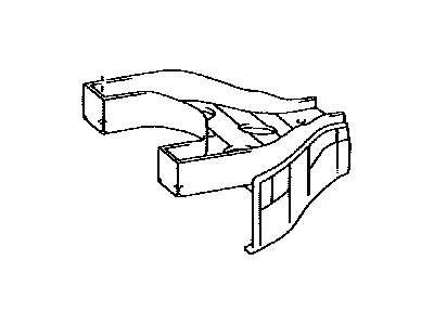 Lexus 51923-35020 Guide, Spare Wheel Carrier