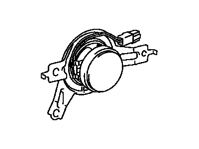 Lexus 86160-0W631 Speaker Assy, Rear NO.2