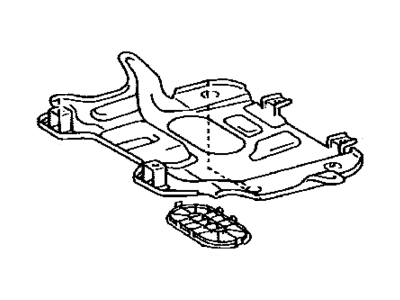 Lexus 51450-35010 Rear Engine Under Cover Assembly