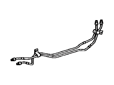 Lexus 48881-60010 Tube, Rear Stabilizer Control, No.1