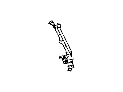 Lexus 86212-60120 Bracket, Radio, NO.2