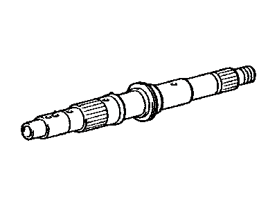 Lexus 36231-35050 Shaft, Transfer Output, Rear