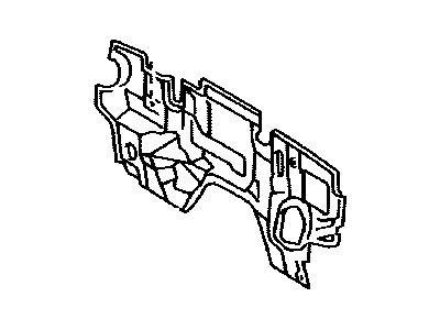 Lexus 55223-60332 Insulator, Dash Panel, Outer