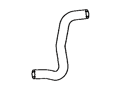 Lexus 16572-50190 Hose, Radiator, NO.2