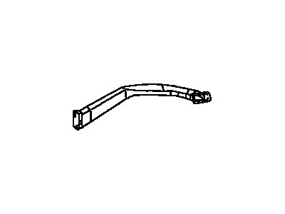 Lexus 55962-60050-C0 Duct, Side Defroster Nozzle, NO.2