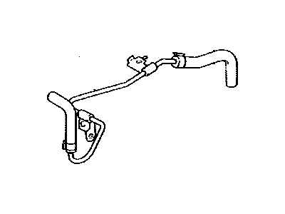 2006 Lexus GX470 Power Steering Hose - 44406-60011