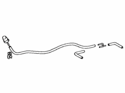 Lexus 36407-60090 Hose Sub-Assy, Transfer Breather