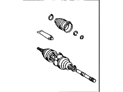 Lexus 43460-69055 Shaft Assembly,OUTBOARD