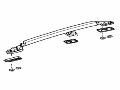 Lexus 63460-60060-C0 Rack Assy, Roof, RH