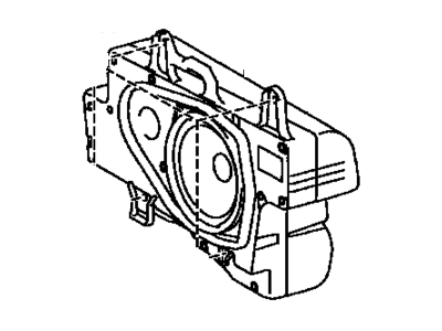 Lexus 86150-0W030 Speaker Assy, W/Box, NO.1