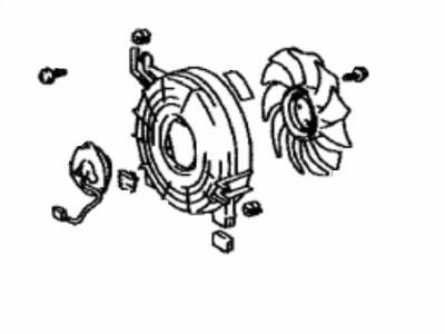 Lexus 88590-60050 Blower Assy, W/Shroud