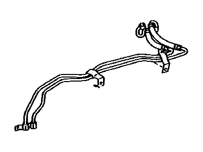 Lexus 48882-60010 Tube, Rear Stabilizer Control, No.2