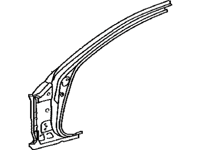 Lexus 61131-53050 Pillar, Front Body, Upper Outer RH