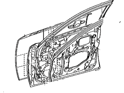 Lexus 67002-53060 Panel Sub-Assy, Front Door, LH