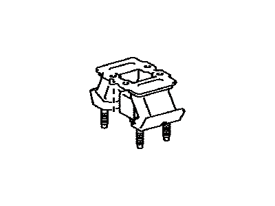 Lexus 12371-38110 INSULATOR, Engine Mounting