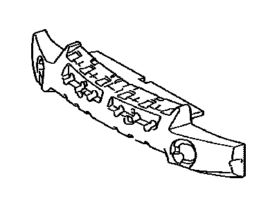 Lexus 52611-53070 Absorber, Front Bumper Energy