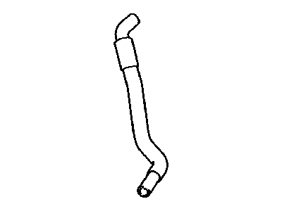 Lexus 16297-38030 Hose, Water By-Pass, NO.9