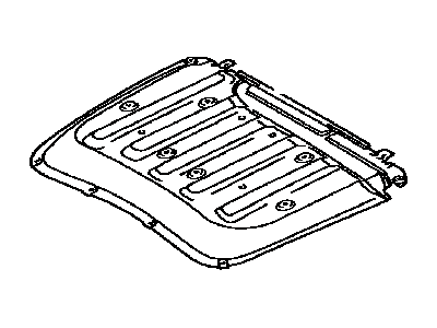 Lexus 53341-53050 INSULATOR, Hood