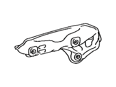 Lexus 17168-38110 Insulator, Exhaust Manifold Heat, NO.2