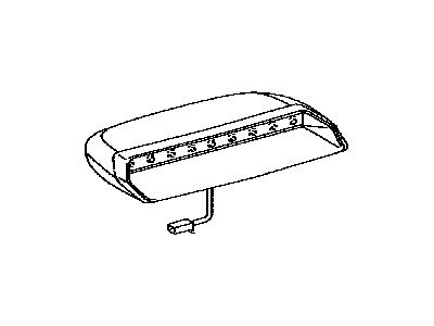 Lexus 81006-53011-C0 Lamp Set, Stop Center