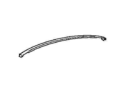 Lexus 75556-53040-B5 MOULDING, Roof Drip