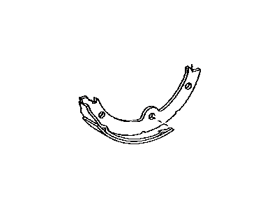 Lexus IS F Brake Shoe Set - 46530-30011