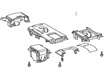 Lexus 55420-53120-C0 Panel Assembly, Instrument Cluster