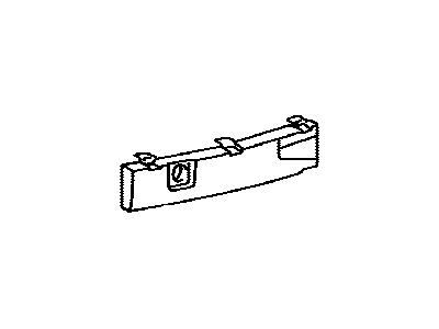 Lexus 52188-53030 Reinforcement, Rear Bumper Arm, LH