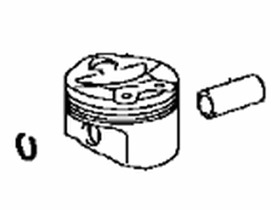 2009 Lexus IS F Piston - 13301-38020