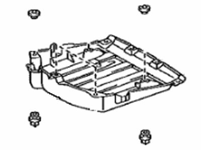 Lexus 58401-53031 Board Sub-Assy, Rear Floor, No.1