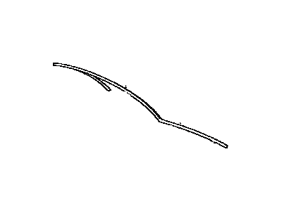 Lexus 75571-53020 Moulding, Back Window, Outside Upper, NO.1