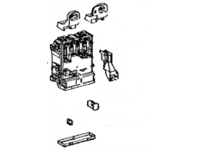 Lexus 82730-78010 Block Assembly, Instrument