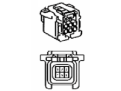 Lexus 90980-12790 Housing, Connector F