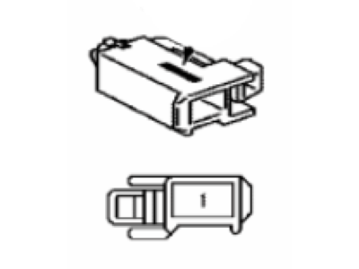 Lexus 90980-10619 Housing, Connector F