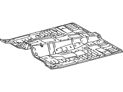 Lexus 58111-60C20 Pan, Front Floor