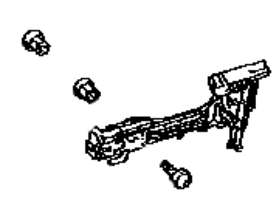 Lexus 69203-48020 Frame Sub-Assy, Rear Door Outside Handle, RH