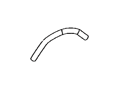 Lexus IS F Coolant Reservoir Hose - 16282-38060