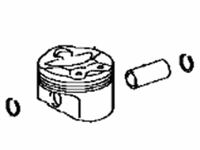 Lexus 13301-38021 Piston Sub-Assembly, W/P