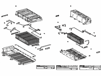 2014 Lexus LS600hL Car Batteries - G9510-50051