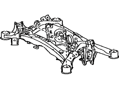 2016 Lexus LS600hL Rear Crossmember - 51206-50051