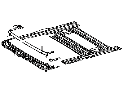 Lexus 63209-50040 Panel Sub-Assembly, Roof